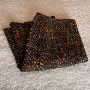 Ellen Tracy Multicolor wool blend Tweed Mini Skirt size 14, vintage-ish